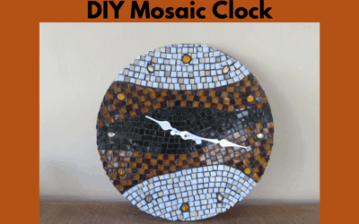 DIY Mosaic Clock Project