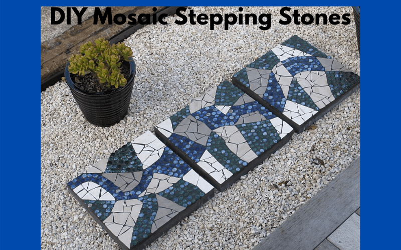 Diy Mosaic Stepping Stone Project