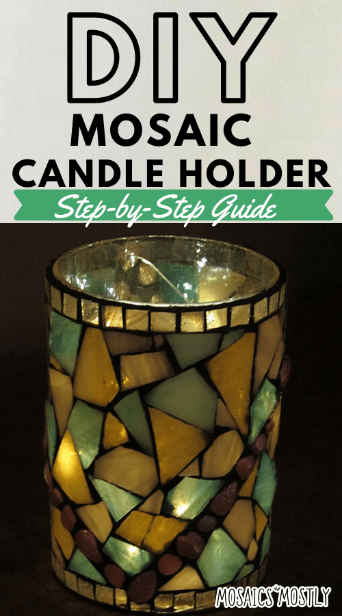Stained Glass Votive Candle Holders