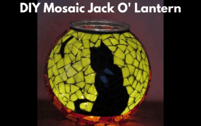DIY Mosaic Jack O’ Lantern Project