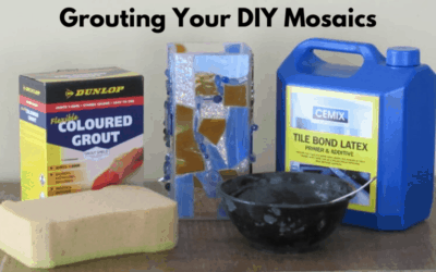 How to Grout Your DIY Mosaics