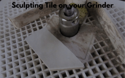 How to Sculpt Tile on a Glass Grinder